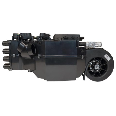 Vintage Air Gen-V Magnum Universal Climate Control Systems 675100 Conditioning Evaporator Core, Magnum, 4 Duct Outlets, Duct Hose, Evaporator, Plastic, Black, 2.50 in. Hose Diameter, Kit