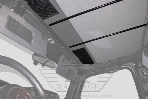 Rampage Trail Top Frameless Soft Tops for 2007-2017 WRANGLER, 2018 WRANGLER JK - 109935 Top, Frameless, Top, Vinyl, Black Diamond, Tinted Windows, 2-door, Jeep, Each