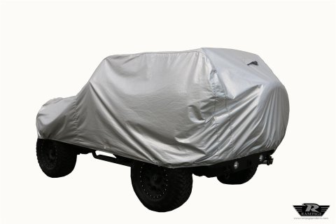Rampage Breathable 4-Layer Full Car Covers 2201R Vehicle Cover, Cover, Polypropylene, Gray, Jeep, Each
