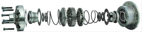 Eaton Detroit Lockers Dana 70-HD 225SL58A Differential, Locker, 35-Spline, 70-HD, Each