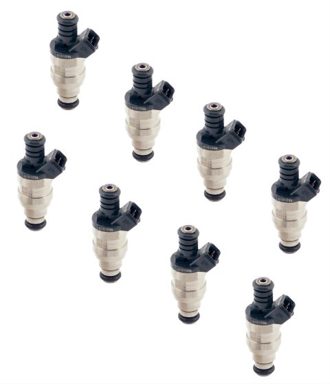 ACCEL Fuel Injectors 150832 Injectors, 32 lbs./hr., 14.4 Ohms Impedance, 12 V, Chevy, Ford, Lincoln, Mercury, Pontiac, Set of 8