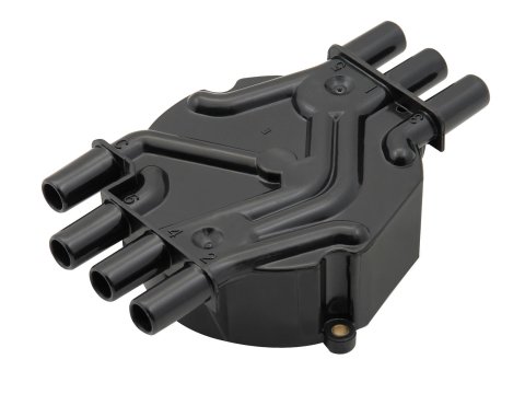 ACCEL Distributor Caps 120142 Cap, Crab Style, Black, Screw-Down, Chevy, 90 Degree V6, Each