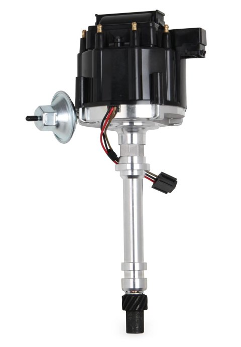 ACCEL Performance Replacement Distributors 59107CK Distributor, Billet Aluminum, Chevy V8, Black Cap, Each