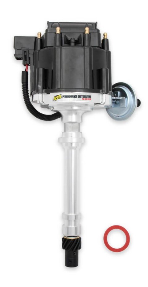 ACCEL Performance Replacement Distributors 59130 Distributor, Replacement, Magnetic Pickup, Vacuum Advance, Chevrolet, V8, Each