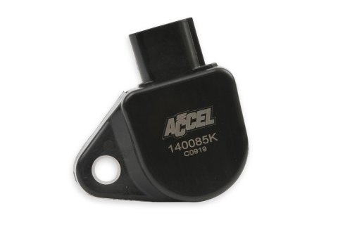 ACCEL Super Coils 140085K Ignition Coils, Coils, Coil Pack Style, Epoxy, Female/Socket, Black, Square, for use on Acura®, for use on Honda®, Each