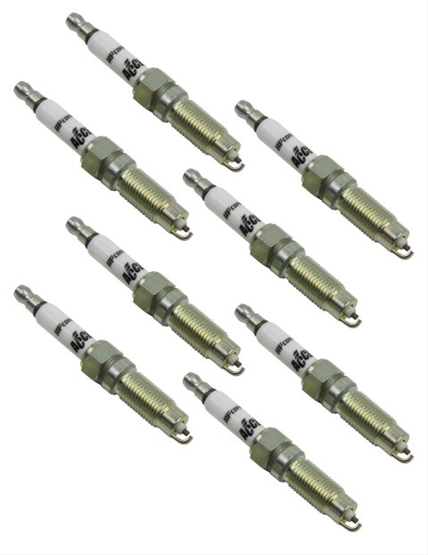 ACCEL C-Cut Performance Spark Plugs 8161C1 Plugs, Performance, Resistor, Copper Core, Tapered Seat, 12mm Thread, 1.040 in. Reach, Ford, Set of 8