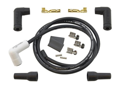 ACCEL Ceramic Single Wire Replacement Kits 170901C Spark Plug Wire, Extreme 9000, Wire, Cut-to-fit, Each