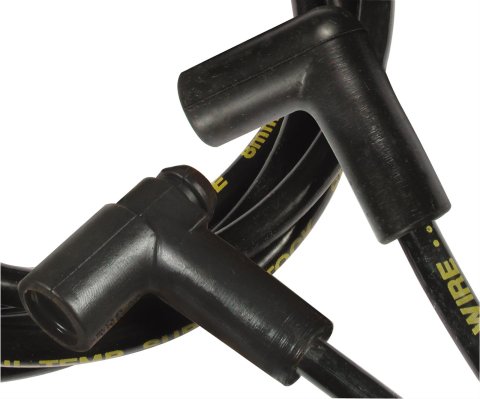ACCEL SuperStock 5000 Series Spark Plug Wire Sets 5050K Wires, Super Stock, Spiral Core, 8mm, Black, Stock Boots, Chevy, 5.7L, Set