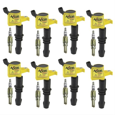 Accel Ignition Coils 811433 Kit, FORD 3 VALVE EARLY IGNITION UPGRADE KIT