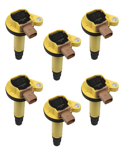 ACCEL Super Coils 140646 Ignition COIL, FORD ECOBOOST 3.5L V6, SINGLE YELLOW