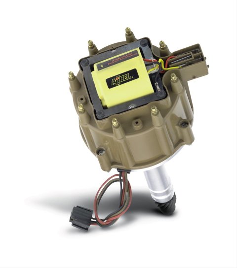 ACCEL Brute Thunder HEI Super Coils 140013 Ignition Coil, Blue Hei Coil, Square, Epoxy, Black/Yellow, 48,000 V, Each