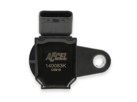 ACCEL Super Coils 140083K-8 Ignition Coils, Coils, Coil Pack Style, Epoxy, Female/Socket, Black, Square, Lexus, Toyota, Set of 8
