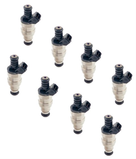 ACCEL Fuel Injectors 150830 Injectors, 30 lbs./hr., 14.5 Ohms Impedance, 12 V, Chevy, Ford, Mercury, Pontiac Set of 8