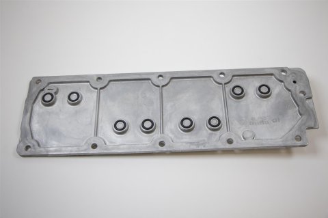 Chevrolet Performance Engine Valley Covers 12598832 Cover, Gen. 4 LS2/LS3/LS7 without PCV, Aluminum, Natural, Chevy, Small Block LS, Each