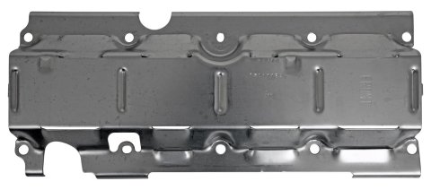 Chevrolet Performance Windage Trays 12611129 Tray, Louvered, Rear Sump, Steel, Natural, Cadillac, Chevy, 6.2L LS, Each