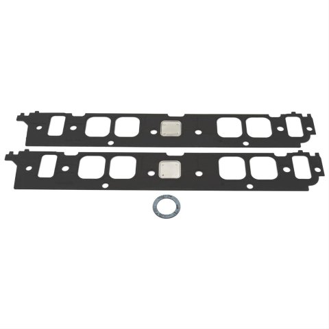 Chevrolet Performance Intake Manifold Gaskets 12366985 Gasket, Manifold, Oval Port, 2.050 in.Tall, 1.820 in. Wide, Chevy, Big Block, 502, Set