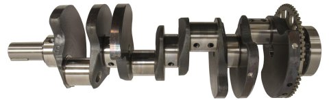 Chevrolet Performance Forged Steel Crankshafts 12732518 Crankshaft, 1053 Steel, 3.622 in. Stroke, Internal Engine Balance, One-piece Rear Main Seal Style, 58-tooth, Chevrolet, 6.2L Gen V, Each