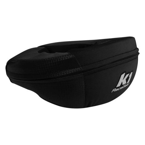 K1 RaceGear Carbon-Look Neck Braces 15-NEC-CA-J Brace, Brace, 360 degree, Adjustable, Black, Junior Size, Each