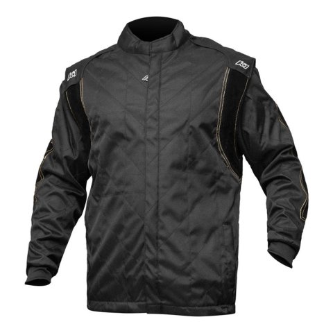 K1 RaceGear Karting Jackets 11-KRJ-N-L Driving Jacket, Jacket, One Layer, Cordura, Black, Men's Large, Each