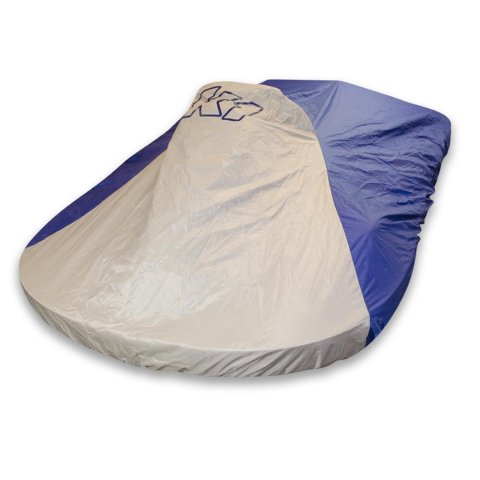K1 RaceGear Go-Kart Covers 18-NKC-B Powersports Vehicle Covers, Covers, Nylon, Blue/Gray, Each