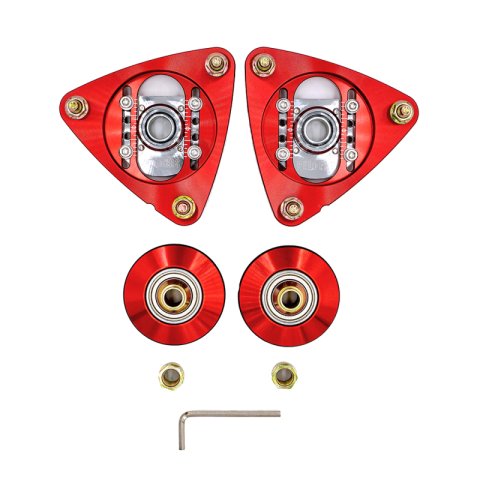 Pedders Suspension Wheel Alignment Parts PED-581895 CAMBER PLATE - FORD MUSTANG S550 - ADJUSTABLE ROLLER BEARING