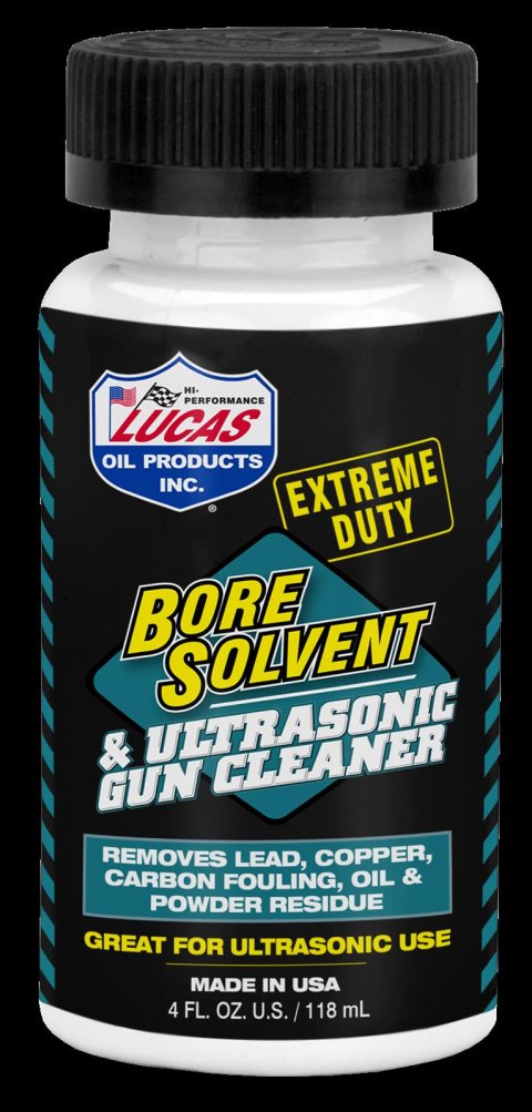 Lucas Extreme Duty Bore Solvent & Ultrasonic Gun Cleaner 10907 Cleaning Solutions, Cleaner, 4 oz., Set of 12