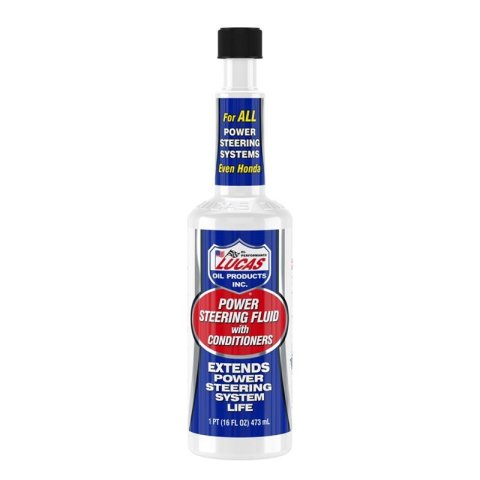 Lucas Power Steering Fluid with Conditioners 10442 Fluid, 16 oz., Set of 12