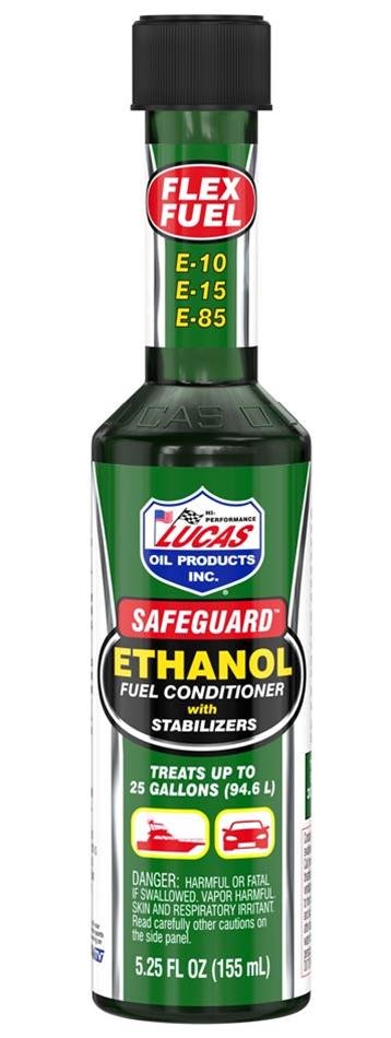 Lucas Safeguard Ethanol Fuel Conditioner 10576 Conditioner, Treats 80 Gallons, 16 oz., Set of 12