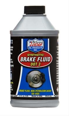 Lucas Brake Fluid 10825 Fluid, DOT 3, 12 oz., Set of 12