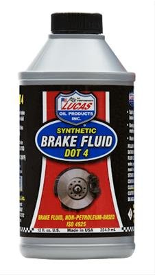 Lucas Brake Fluid 10827 Fluid, DOT 4, 12 oz., Set of 12