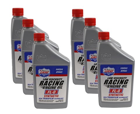 0 Lucas Synthetic FL-0 Low-Viscosity Racing Oil 10892 Low Viscosity Oil/6x1/Quart