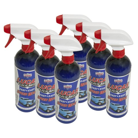 Lucas Slick Mist 10160-6 Wax, Mist, Liquid, 24 oz., Set of 6