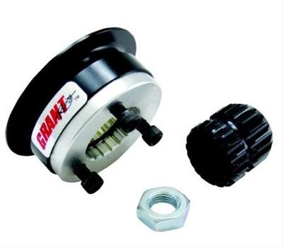 Grant Quick-Release Hubs for 1984-2004 MUSTANG - 3005 Steering Wheel Quick-Disconnect, Pinless, Aluminum, Black, 3-Bolt Wheels, Ford, Each
