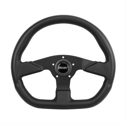 Grant Racing Performance Series Aluminum Steering Wheels 689 Wheel, Series, Aluminum/Black, Polyurethane/Gray, 3-Spoke, 13.75 in. Dia., 5-Bolt, Each
