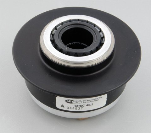 Grant Quick-Release Hubs 3001 Steering Wheel Quick-Disconnect, Pinless, Aluminum, Black, for Wheels, 36-Spline GM, Each