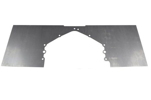 ICT Billet Mid-Mount Motor Plates 551809 Plate, Steel, Natural, Mid-Mount, Chevy, Big/Small Block, Each