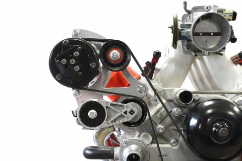 ICT Billet Air Conditioning Compressor Brackets 551472LS0-2 LS1 Camaro Sanden 7176 SD7 A/C Conditioner Bracket