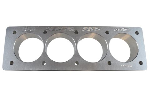 ICT Billet Engine Block Torque Plates 551331 Plates, 1.98 in. Thick, Aluminum, Natural, 3.700 in. Cylinder Bore Diameter, Ford, 4.6L, 5.0L, 5.4L, Each