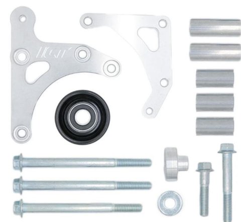 ICT Billet Alternator Brackets 551971-LS3-3 LS3 Camaro Bracket compatible with: LS3/L99 Camaro (or truck/SUV ) crank pulley (ICT# BAL300)