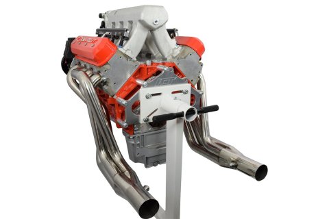 ICT Billet Engine Saver Stand Adapters 551897 Motor Adapter, Plate and Spacers, Aluminum, with Hardware, Can Be Drilled Out, Chevy, LS1/LT1, Big/Small Block, Duramax, Kit