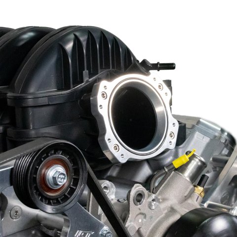 ICT Billet Throttle Body Adapters, EFI Manifold TB-L86-LT5 Adapter Plate L86 Gen 5 LT5 95mm to L86