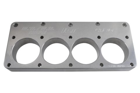 ICT Billet Engine Block Torque Plates 551300-M0P03 Plate, Aluminum, 4.200 in. Bore Diameter, 1.980 in. Thick, Mopar, Gen III Hemi, 5.7L, 6.1L, Each