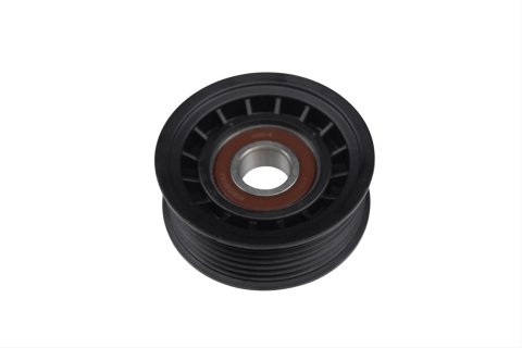ICT Billet Idler Pulleys 551528 Pulleys, Replacement Ribbed Pulley for Pulley Kits, Serpentine, Black, Each