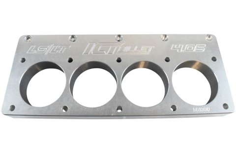 ICT Billet Engine Block Torque Plates 551330 Plates, 1.65 in. Thick, Aluminum, Natural, 4.050 in. Cylinder Bore Diameter, Chevy, Small LS, Small Gen V, Each