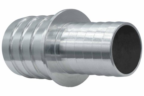 ICT Billet Hose Barb Fittings AN627-16-12A Fitting, Reducer, to Barb, Straight, Aluminum, Natural, 1 in., 3/4 in. Barb, Each