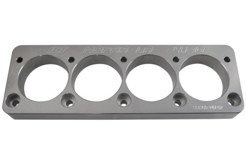ICT Billet Engine Block Torque Plates 551300-M0P02 Plate, Aluminum, 4.130 in. Bore Diameter, Mopar, Small LA, Small Magnum, Each