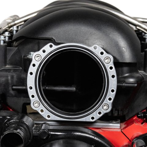 ICT Billet Throttle Body Adapters, EFI Manifold TB-LS3-RT102 Rotation Adapter LS3 intake to 102mm throttle body rotation adapter