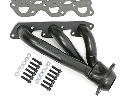 Hedman Street Headers 88290 Headers, Street, Shorty, Steel, Temporary Paint, Ford, 3.8L, Pair