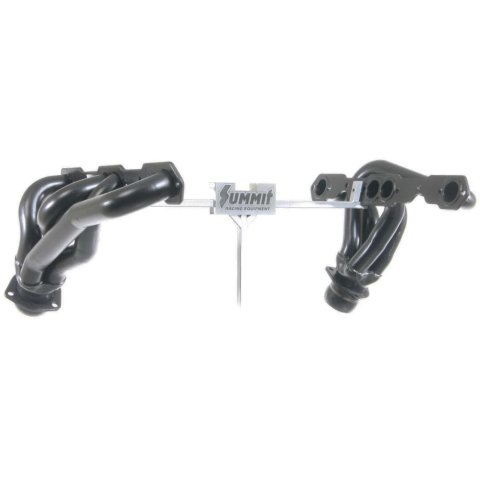 Hedman Specialty and Engine Swap Headers 69670 Headers, Swap, Mid-Length, Steel, Temporary Paint, Jeep, Chevy Small Block, Pair