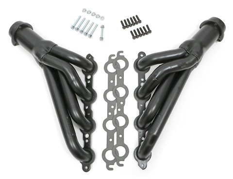 Hedman Hot Rodz Engine Swap Headers 68140 Headers, Swap, Mid-Length, Steel, Temporary Paint, Buick, Chevrolet, GMC, Oldsmobile, Pontiac, Pair